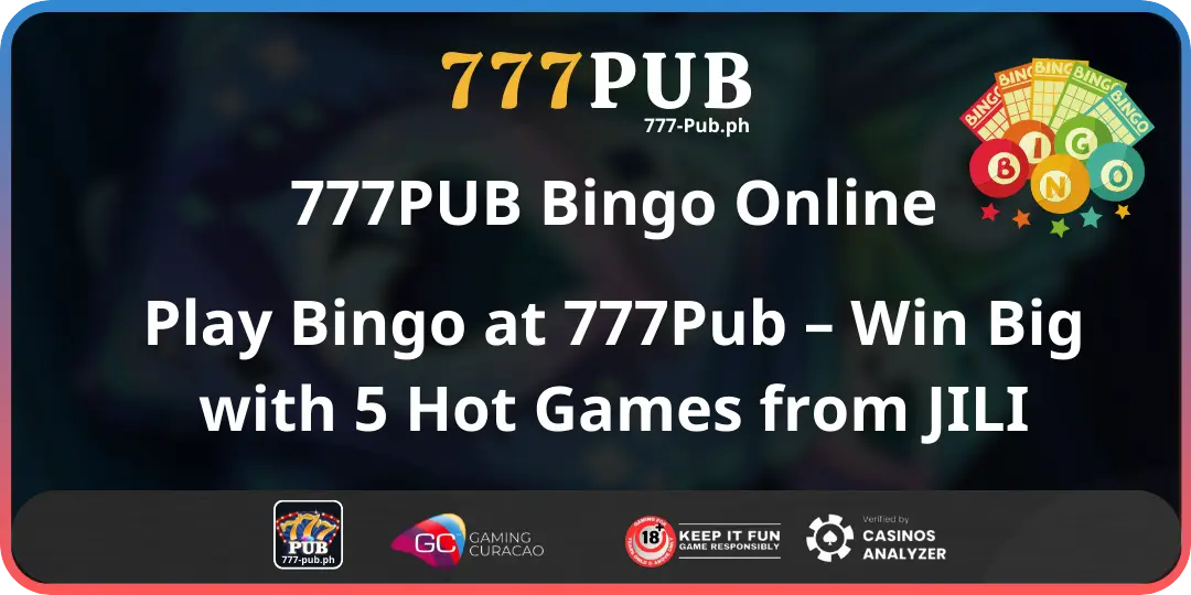 Play Bingo – Win Big with 5 Hot Games from JILI 777pub