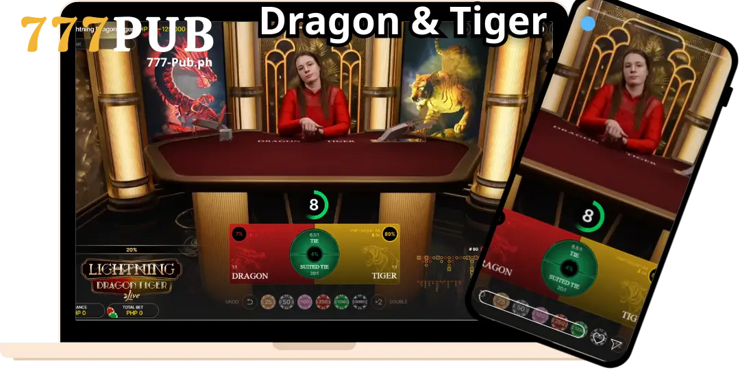 image Dragon & Tiger at 777pub